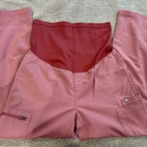 Figs Mauve Technical Collection Scrub Pants